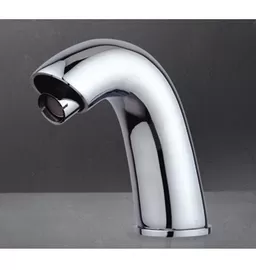 China Modern Brass Waterfall Automatic Sensor Faucet / 0.5mW CE Lavatory Faucet supplier