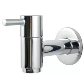 China Casting brass Single Cold Taps quick-open valve and a flange accompany supplier