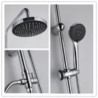 Wall Mounted Bathroom Sink Faucets , One handle Polished Shower Mixer HN-3E32