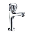 0.6µm Chrome Single Hole Bathroom Sink Faucet With Testing report