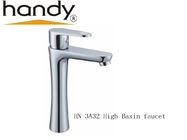 Single Handle Brass Bathroom Basin Faucet For Above Counter Basin Usage
