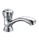 Traditional Chrome Plated Single Cold Water Taps Brass Faucet with Ceramic Cartridge supplier
