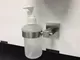 Stainless Steel Tray Form Soap / Sanitizer Dispenser Bathroom Hardware Sets supplier