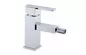 Brass Chrome Single Hole Bathroom Sink Faucet / Single Lever Deck Mounted Brass Bidet Taps supplier