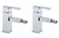 Brass Chrome Single Hole Bathroom Sink Faucet / Single Lever Deck Mounted Brass Bidet Taps supplier