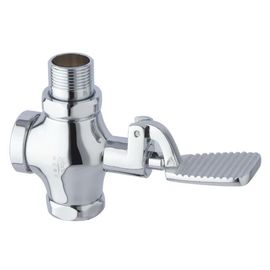 China Commercial Use Foot-pedal Timing Control Toilet Flush Valves supplier