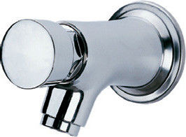 China Water Saving Chrome Self Closing Faucet Taps Wall Mounted for Home Hotel , HN-7H05 supplier