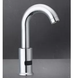 China Contemporary 0.05 to 0.7mPa Automatic Sensor Faucet Ceramic Basin Tap HN-6A07 for Laboratory supplier