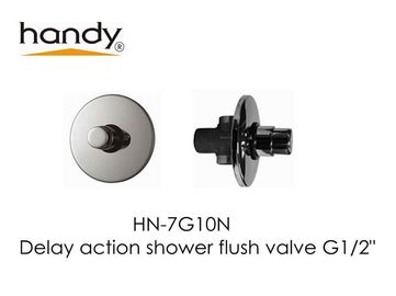 Concealed Shower Self Closing Valve, Brass Construction, Polished Chrome