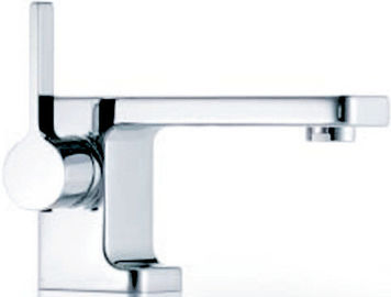 Contemporary Single Hole Bathroom Sink Faucet Single handle