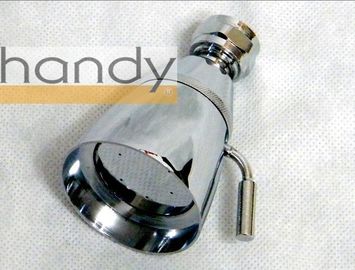 Single Handle Brass Wall Mount Bathroom Sink Faucet / Three Holes Bathtub Mixer Tap