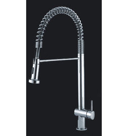 European Single Lever Kitchen Sink Water Faucet Chrome Taps with Single Hole