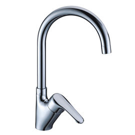Deck Mounted Kitchen Sink Water Faucet Mixer Taps with Single Handle