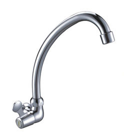 Deck Mounted Kitchen Sink Cold Water Faucet with Single Lever , Ceramic Cartridge