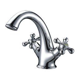 Chrome Polished Basin Mixer Faucet