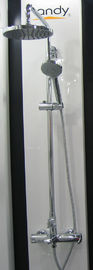 Contemporary ABS Hand Shower / Chrome One Handle Automatic Mixer Taps