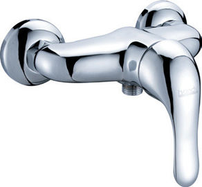 Wall Mounted Two Hole Faucet Brass with Single Handle , HN-5E02