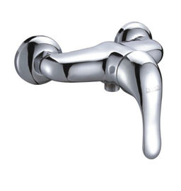 Wall Mounted Two Hole Faucet Brass with Single Handle , HN-5E02