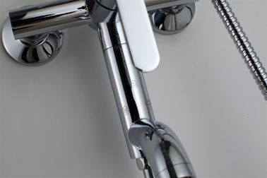 Contemporary Brass Single Handle Tub And Shower Faucet , Superior Performance Outlet Faucet