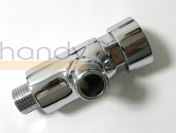 Chrome Plated Toilet Flush Valves Urinal Toilet Sanitary Ware , 0.05 - 0.9MPA