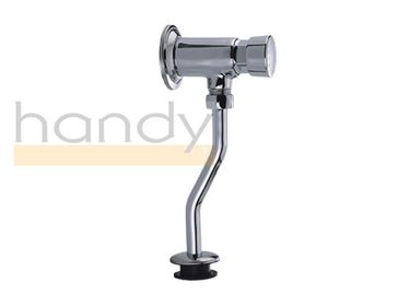 Chrome Plated Toilet Flush Valves Urinal Toilet Sanitary Ware , 0.05 - 0.9MPA