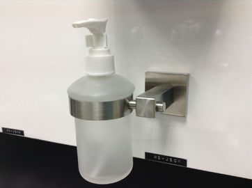 Stainless Steel Tray Form Soap / Sanitizer Dispenser Bathroom Hardware Sets