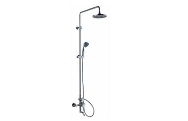 Automatic Shower Mixer Brass Bathroom Sink Faucets , Chrome Wall Mounted Faucets