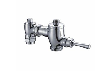 8um , 12um Chrome Brass Bathroom Sink Faucets for Home , Water Saving Toilet Flusher HN-7L06