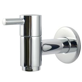 Casting brass Single Cold Taps quick-open valve and a flange accompany