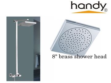 Polished 59% Brass Bathroom Sink Faucet With 8 Inch shower head