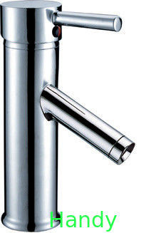 Ceramic Single Lever Basin Mixer Faucet / Brass Basin Faucet Hotel Taps HN-3A24
