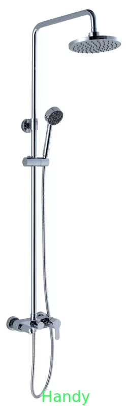 Ceramic Single Handle Tub And Shower Faucet Chrome