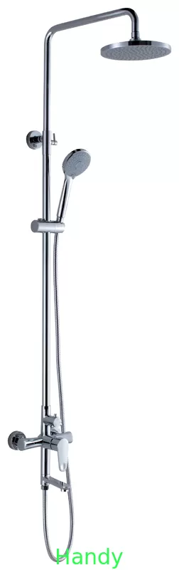 Modern Ceramic Single Handle Tub And Shower Faucet for Bathroom , 8um - 12um