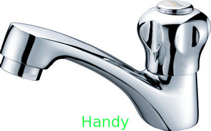 Modern Single Lever Basin Faucet Low Pressure CE Water Tap with Rotary Handle , 0.05 - 0.9MPA