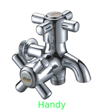 Ceramic Cartridge Single Cold Water Taps Brass Washer Faucet with One Hole in Wall Mounted