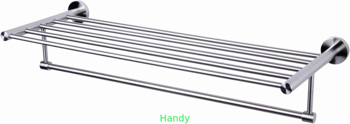 Two Layers Towel Shelf Bathroom Hardware Sets for Home Use , 304 Stainless Steel HN-J50A