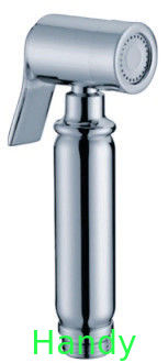 Bidet Shower Faucet Accessories with Press Type Switch , Bidet Shower Faucets Part ABS