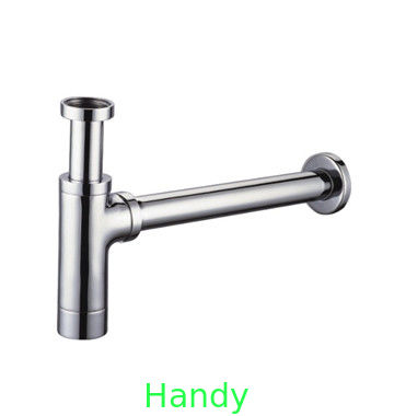 Customized Brass Siphon Drain Shower Faucet Accessories / T Glyph Wall-In Basin Mixer Tap Parts