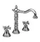 Brass Two Handle Household Kitchen Sink Water Faucet Europe Archaize 3 Hole Kitchen Tap supplier