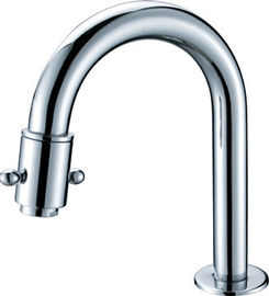 CE Water Saving Single Cold Water Taps / One Handle Kitchen Tap with Ceramic Cartridge supplier