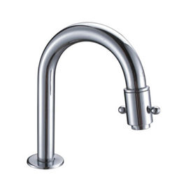 CE Water Saving Single Cold Water Taps / One Handle Kitchen Tap with Ceramic Cartridge supplier